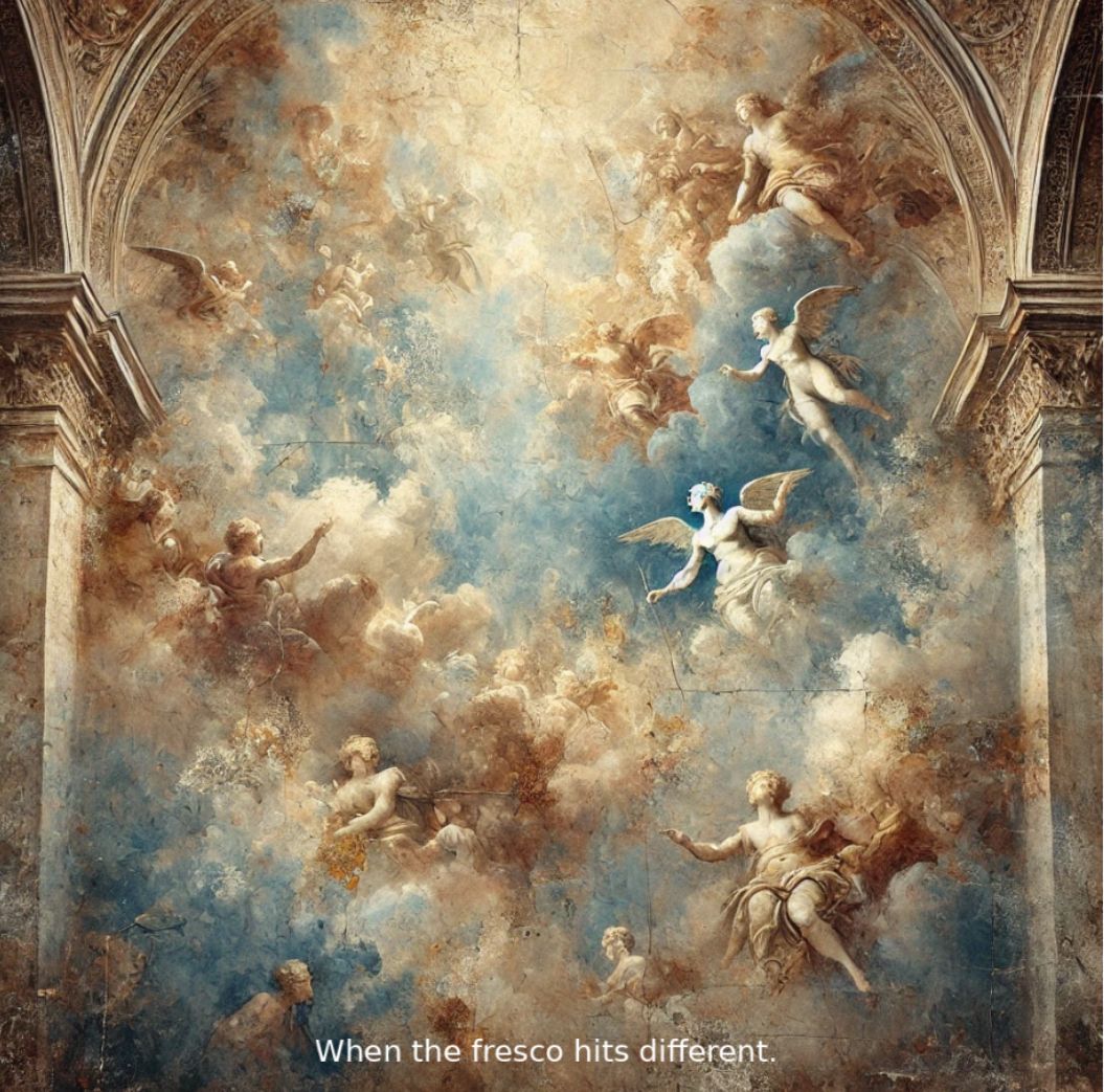 When the Fresco Hits Different