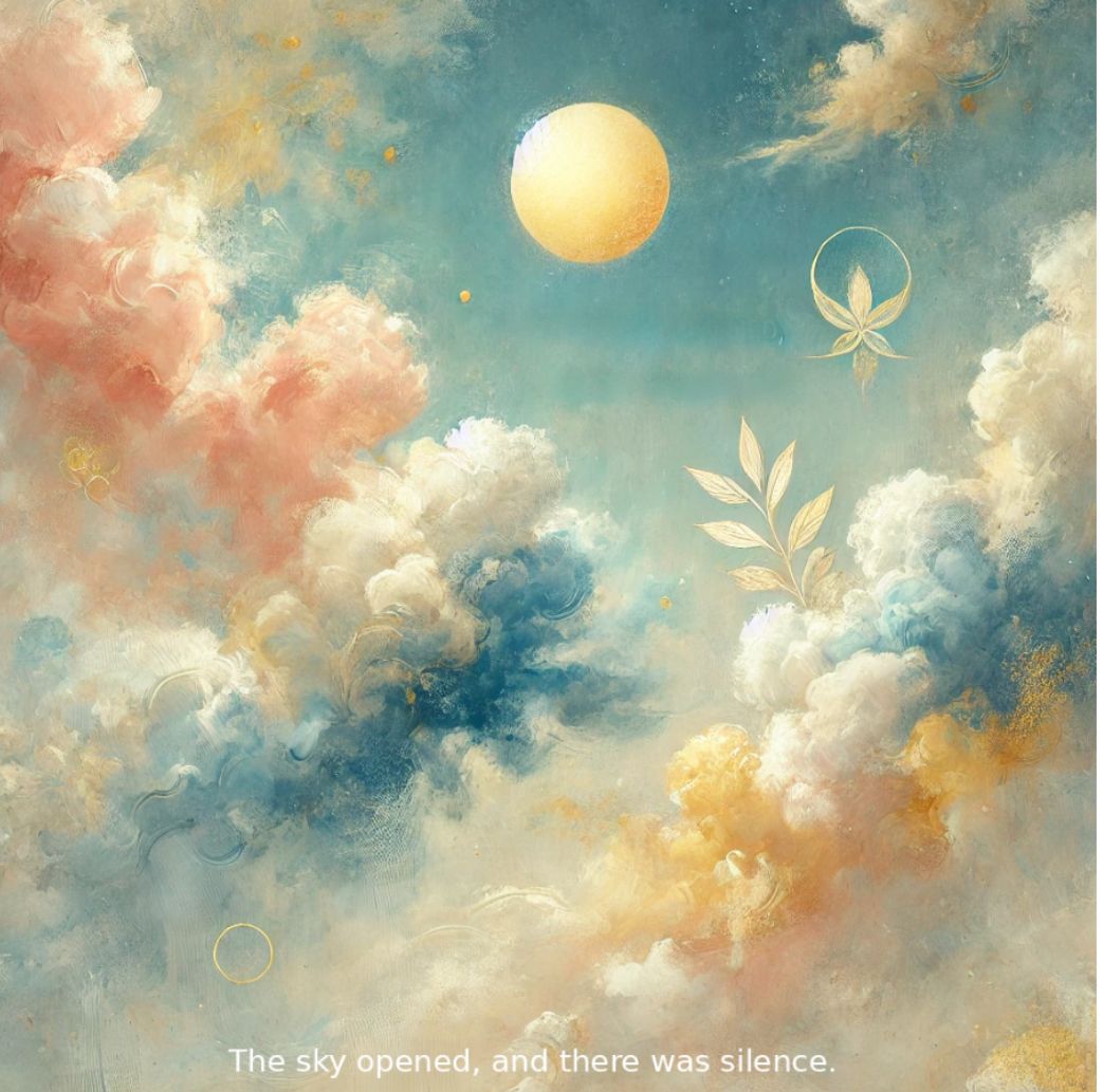 The Sky Opened, and There Was Silence
